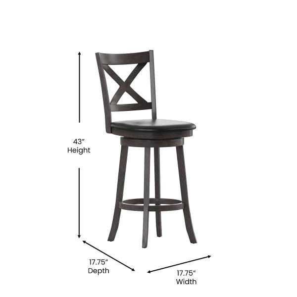 Lot # 1644 Commercial Classic Crossback Barstool $150