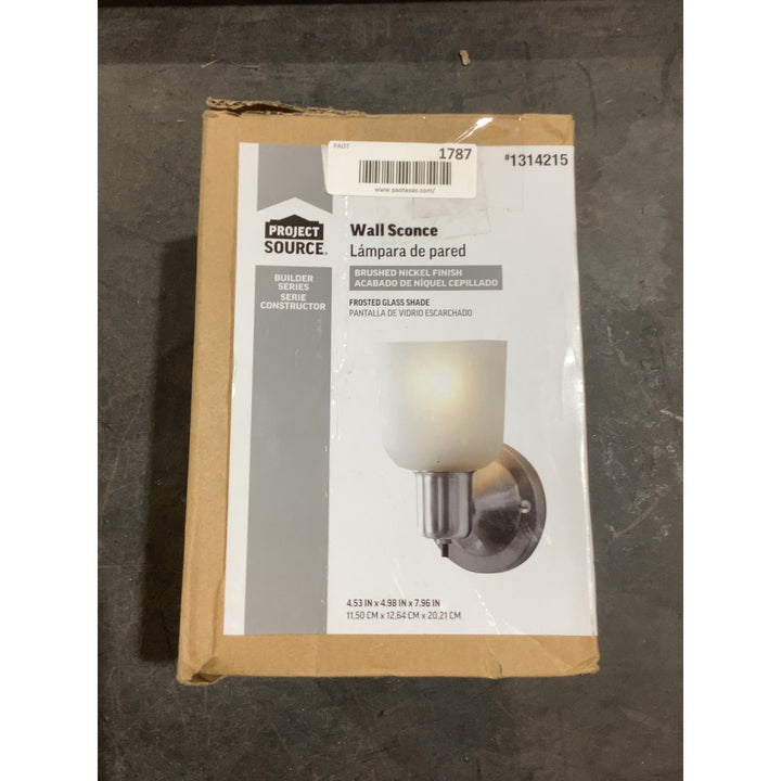 Lot # 1787 Wall Sconce $25