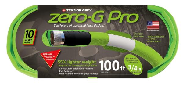 Lot # 2049 zero-G Pr, Kink-Resistant Garden Hose, Green $90