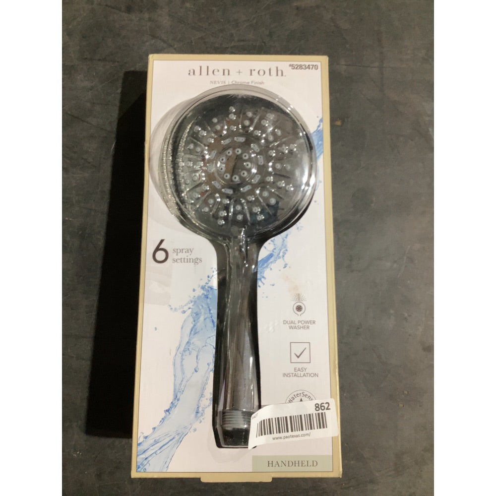 Lot # 862 allen  roth Shower Head $34.98