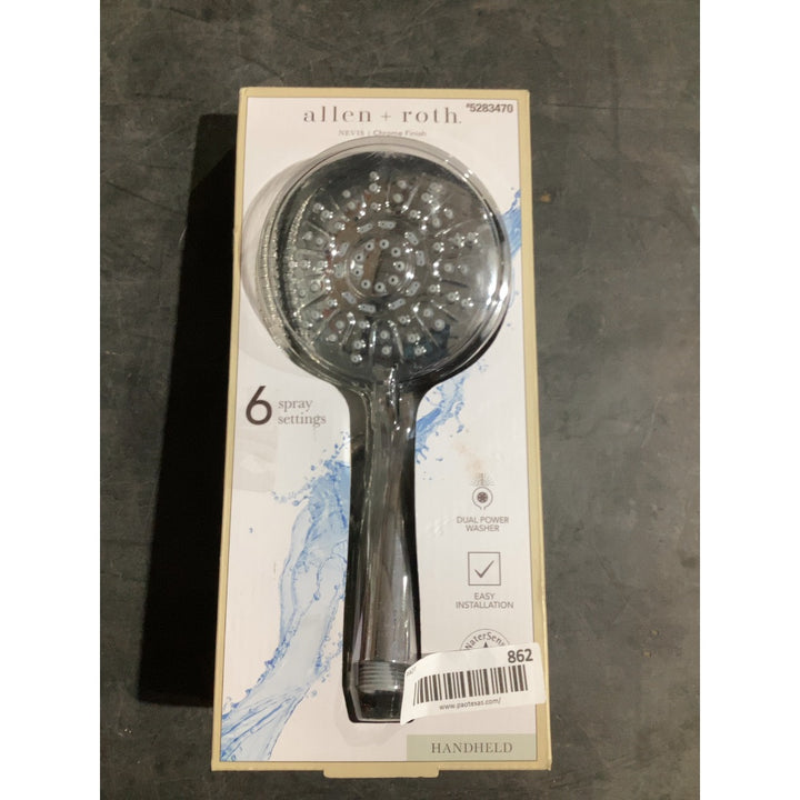 Lot # 862 allen  roth Shower Head $34.98