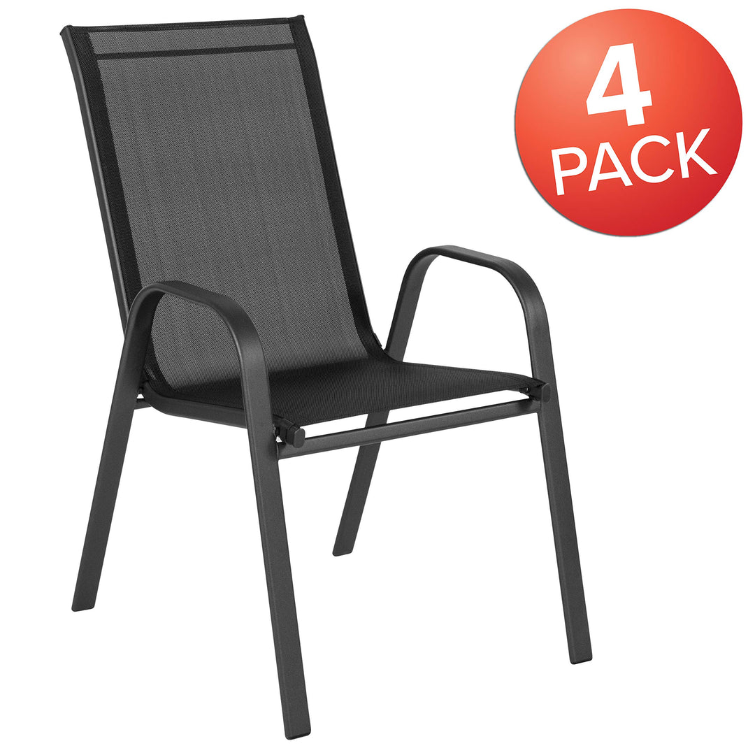 Lot # 2170 Flash Furniture Patio Dining Chairs $153.95