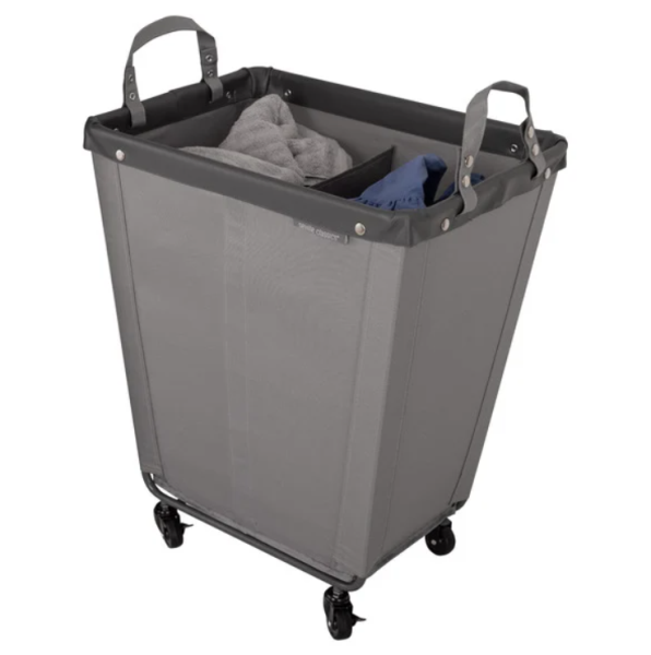Lot # 2205 Seville 2 Section Laundry Hamper $38