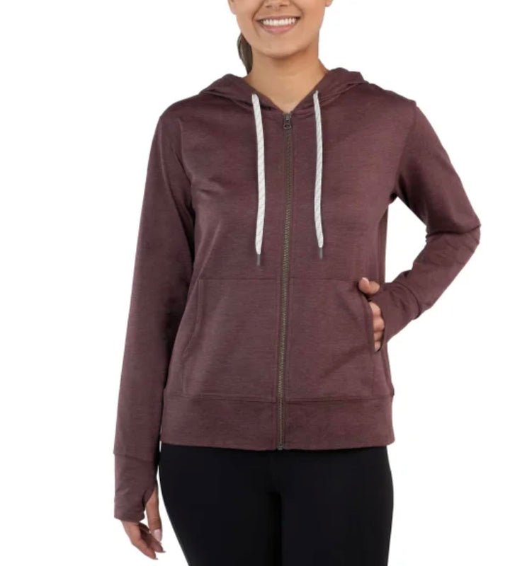 Lot # 983 KIRKLAND Mahogany Hoodie Jacket $46.00