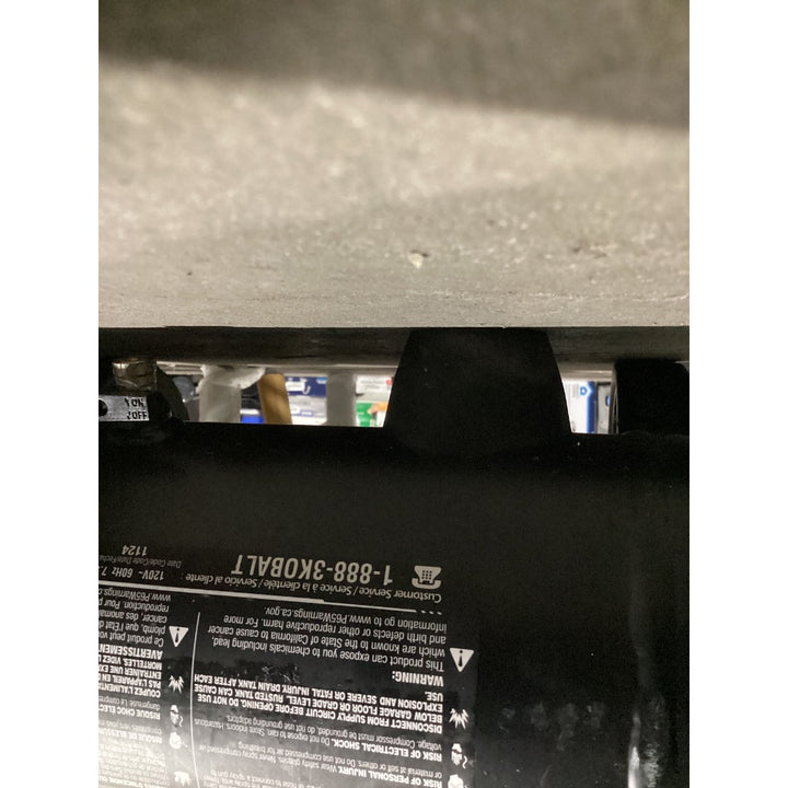 Lot # 2489 Kobalt Air Compressor $149