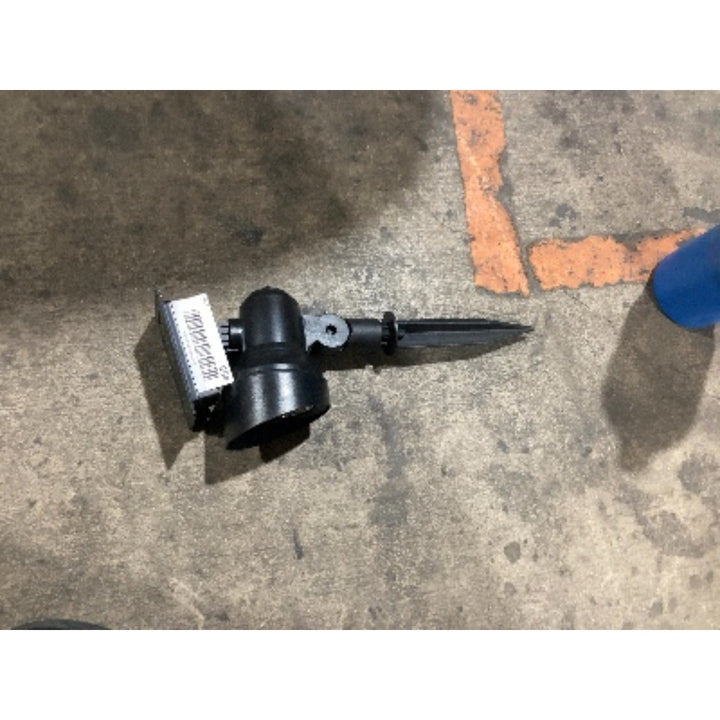 Lot # 654 Black Solar LED Ground Stake Spotlight $25