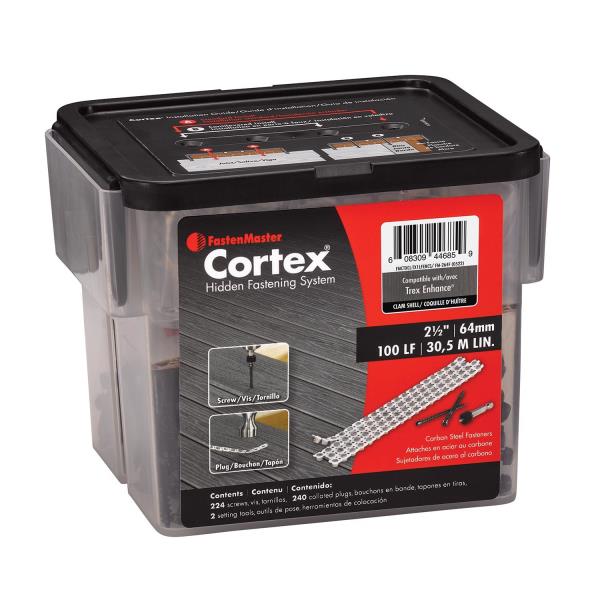 Lot # 587 Collated Cortex Hidden Fastening System $86