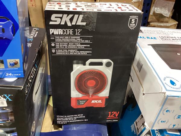 Lot # 458 Skil pwrcore 12 Misting Fan $85