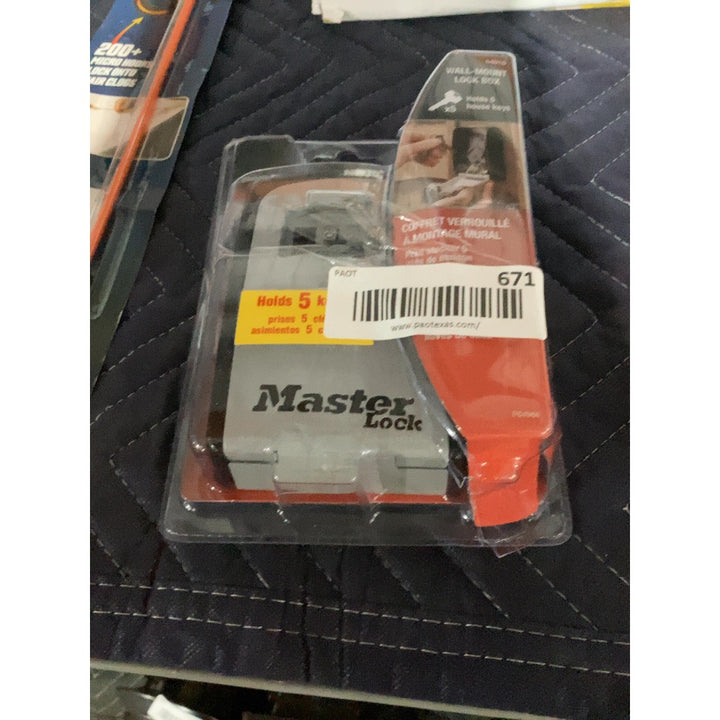 Lot # 671 Master Lock 5401D Lock Box $44.99