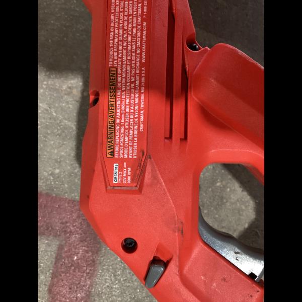Lot # 1413 CRAFTSMAN V20 String Trimmer $99