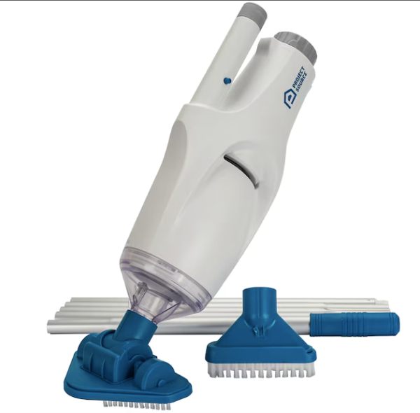 Lot # 1008 Project Source 6.5-in Handheld Pool Vacuum $100