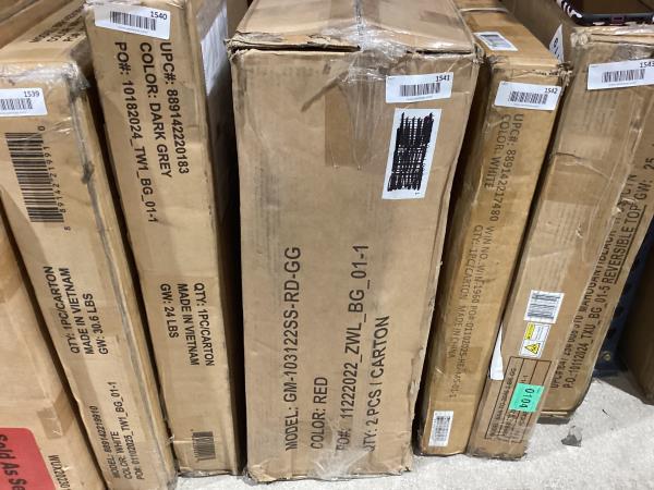 Lot # 1541 Flash Furniture 2-set Folding Reclining Chair $163