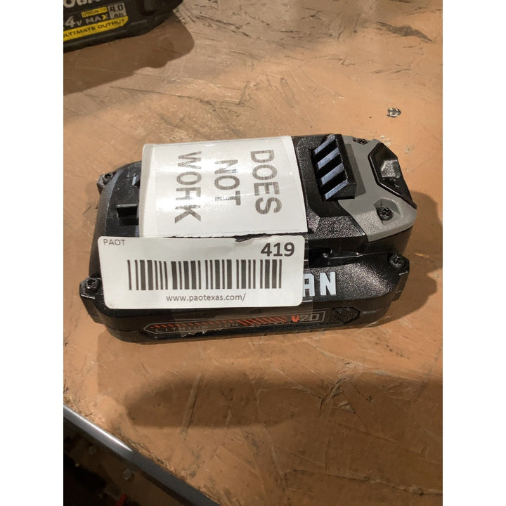 Lot # 419 Kobalt Ultimate Output 24-V Lithium Battery $99