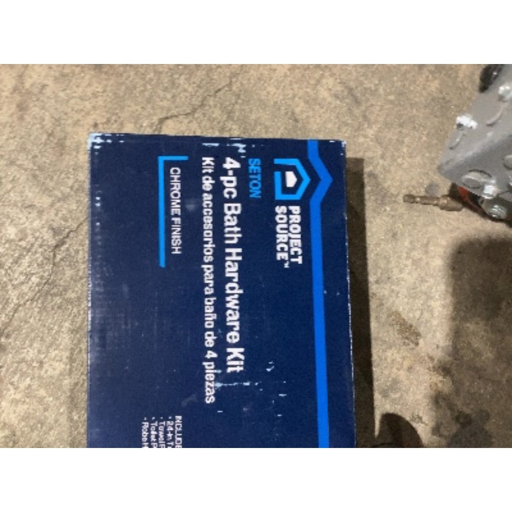 Lot # 490 Project Source 4-pc Bath Hardware Kit $45