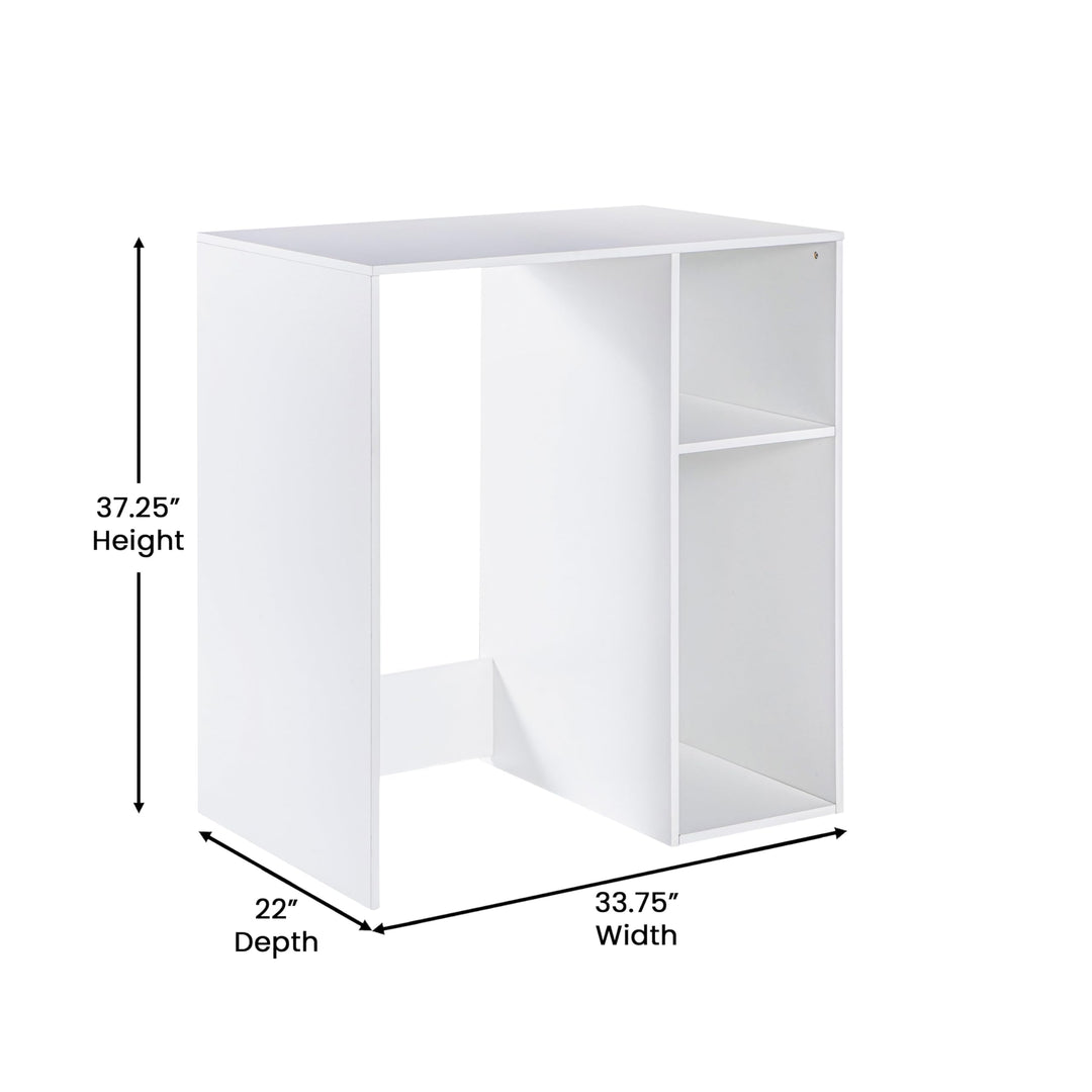 Lot # 2035 Flash Furniture Standing Shelf Units $149.99