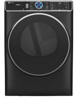 GE Profile 7.8 cu. ft. Smart Electric Dryer in Carbon Graphite with Steam and Sanitize Cycle