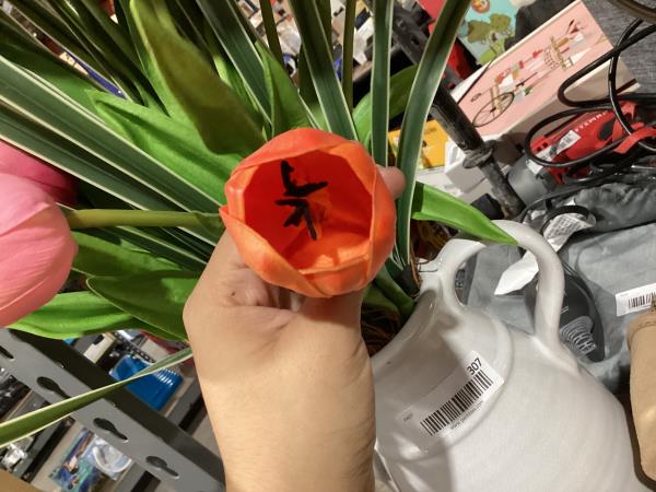 Lot # 307 Faux 23" Tulip Arrangement $39
