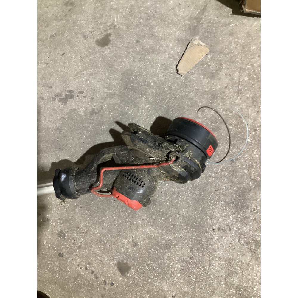 Lot # 1441 CRAFTSMAN Cordless String Trimmer Weed Wacker, Battery-Powered, Red and Black