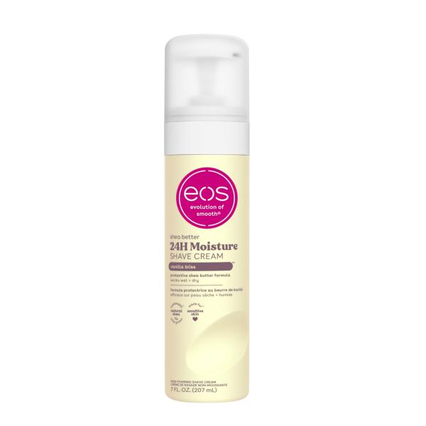 Lot # 415 eos Shea Better Shaving Cream- Vanilla Bliss, Women's Shave Cream, Skin Care, Doubles as an In-Shower Lotion, 24-Hour Hydration, 7 fl oz