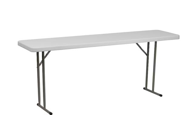 Lot # 2043 Folding Table 5.9-ft Table $50.00