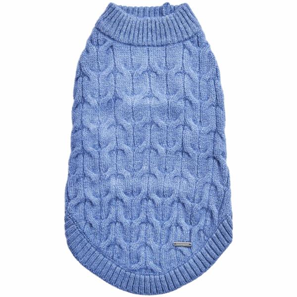 Lot # 933  Pet Fuzzy Knit Pullover Crew-Neck Dog Sweater $31