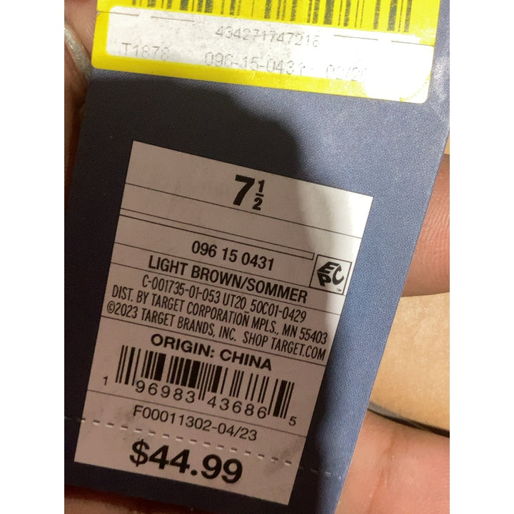 Lot # 129 Universal Thread Sommer Western Boots $31.49