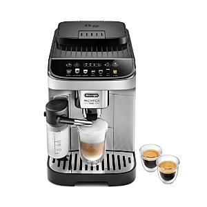 De'Longhi - Magnifica Evo Espresso Machine with Automatic Milk Frother for Hot and Iced Lattes, Coffee and More - Silver (used)