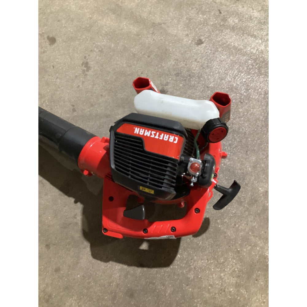 Lot # 1435 CRAFTSMAN Gas Leaf Blower, Powerful Handheld Design, Red and Black