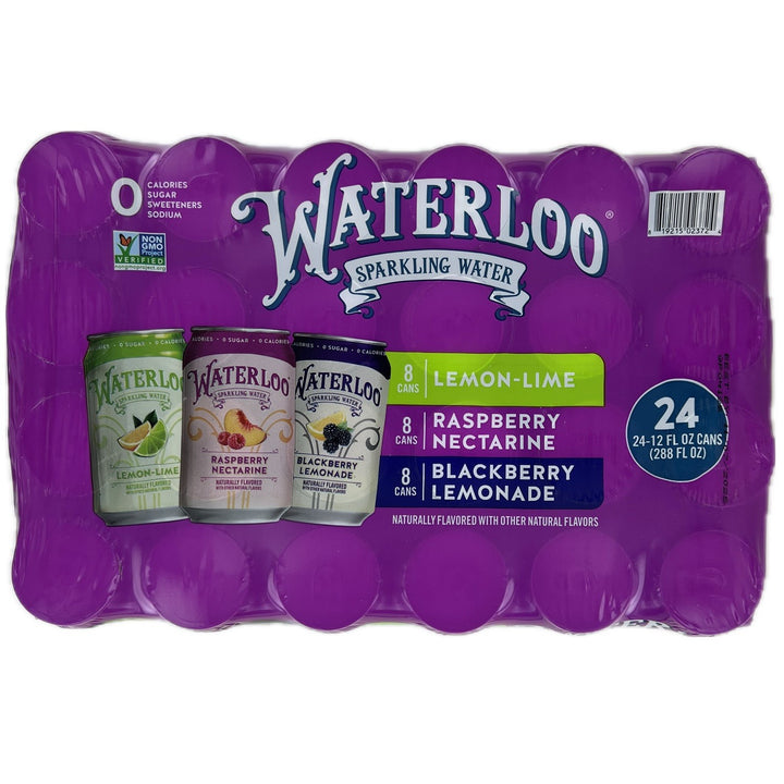 Lot # 1859 Waterloo Sparkling Water (24 Count) $32