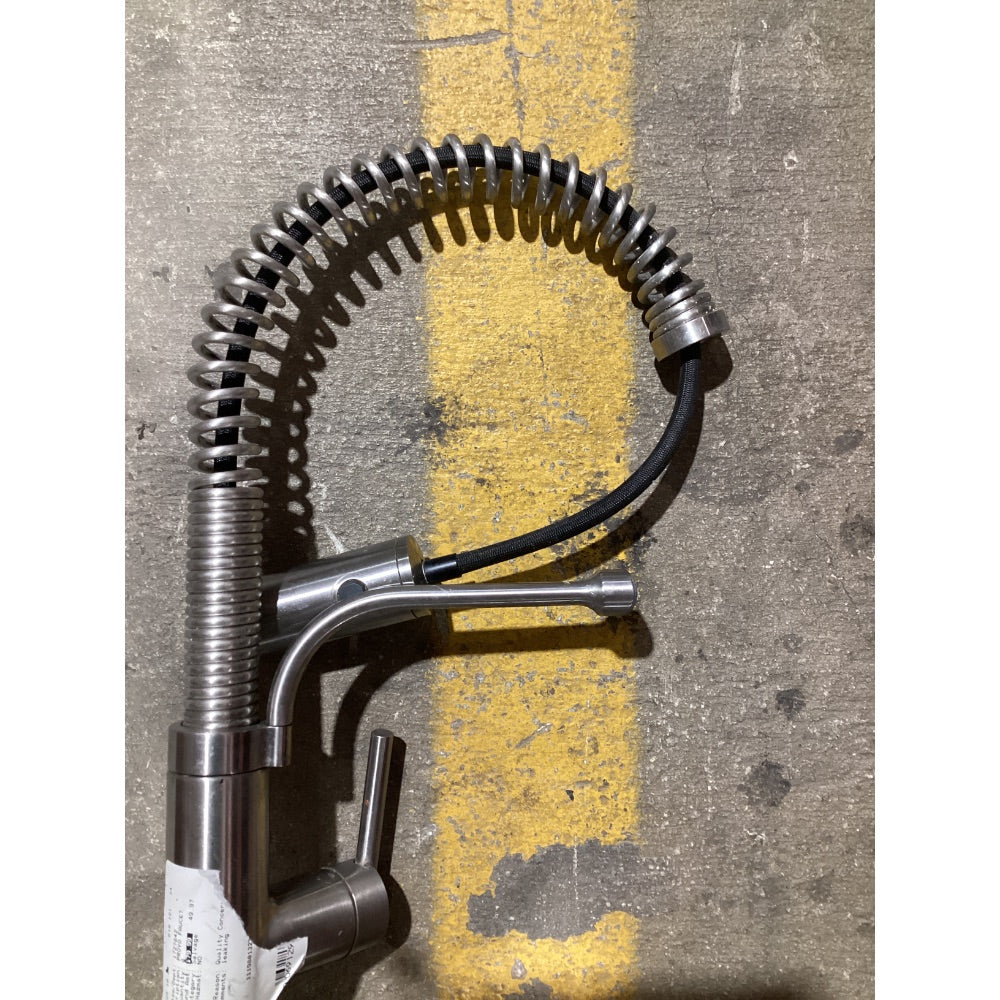 Lot # 1054 ROVO Stainless Steel Pull-Down Kitchen Faucet - $50