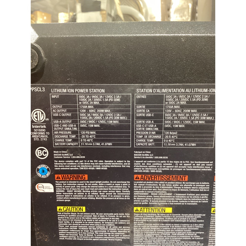 Lot # 85 CAT PSCL3 Power Station $120.00