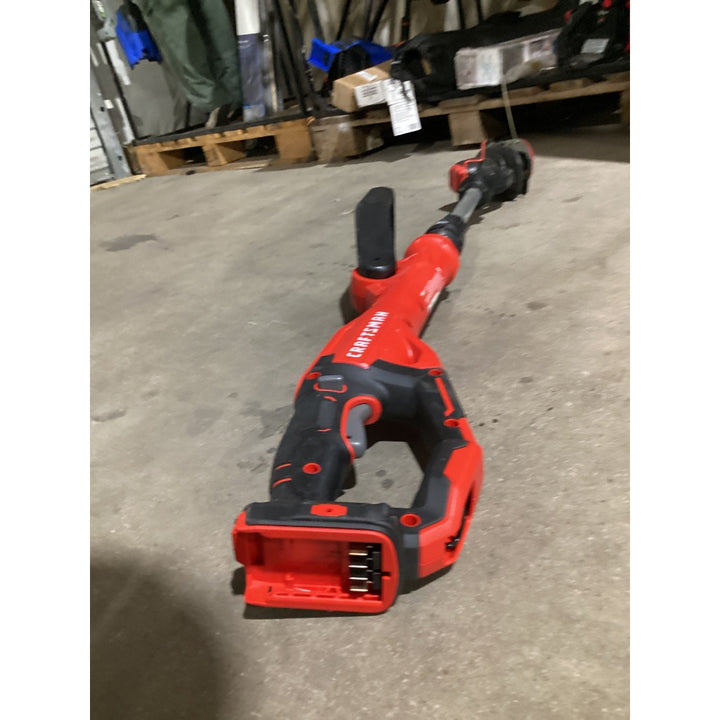 Lot # 1434 CRAFTSMAN CMCS7900 20V MAX Cordless String Trimmer - 5500-7200 RPM, Red and Black