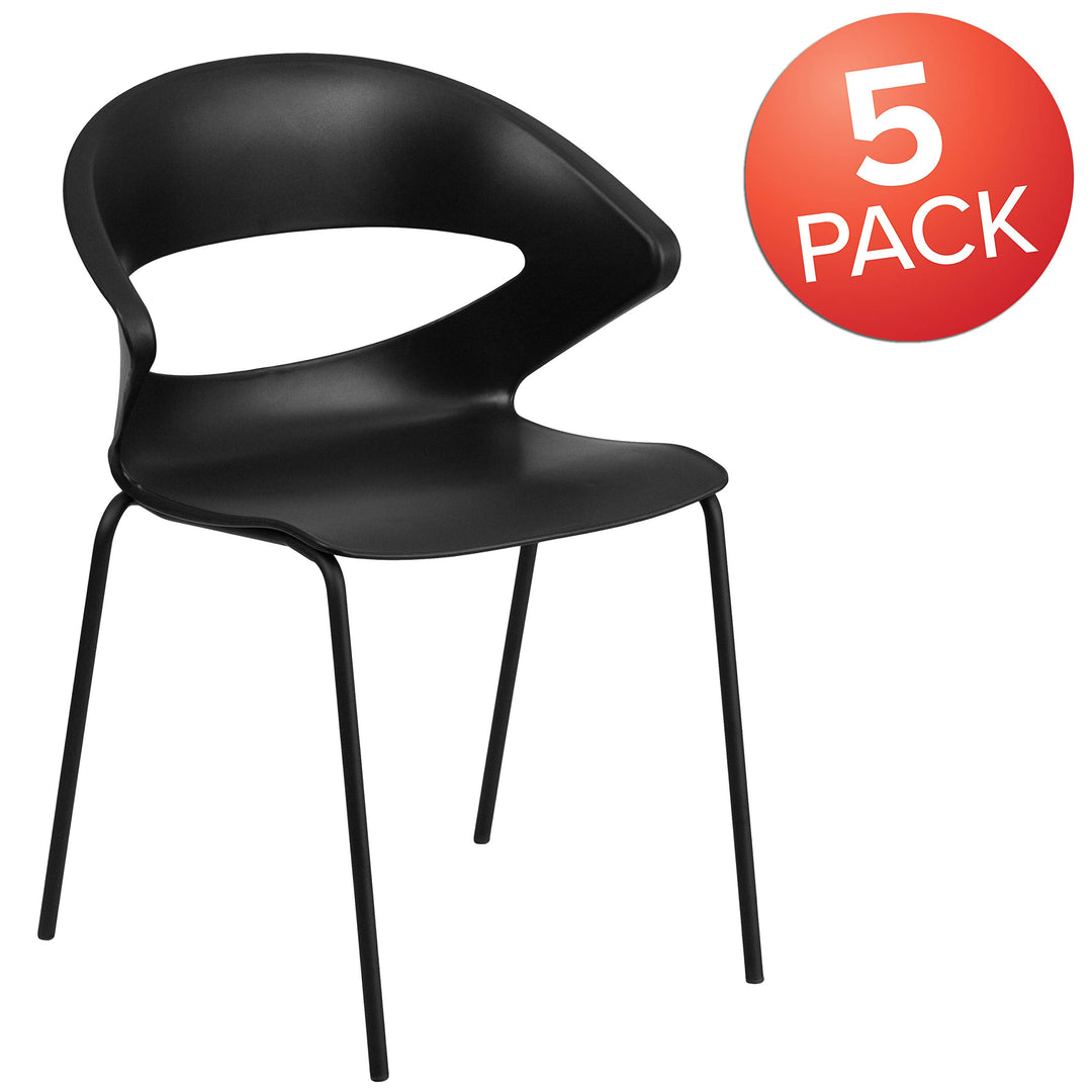 Lot # 2412 Flash Furniture Stacking Chairs $124