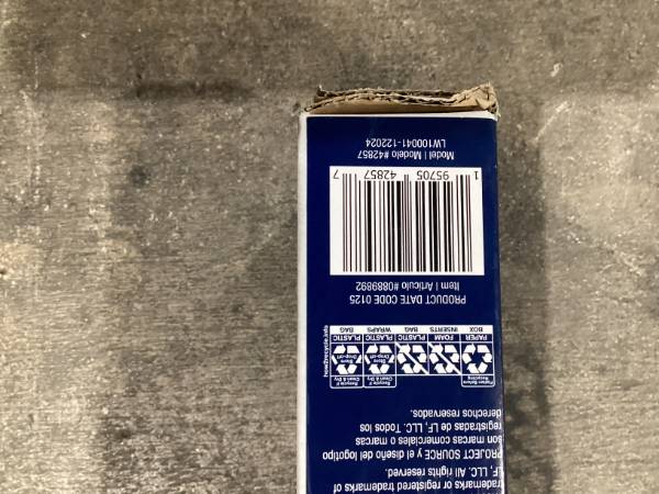 Lot # 1209 Project Source  2x4ft 4200-Lumen Dimmable White LED Panel Light  $70