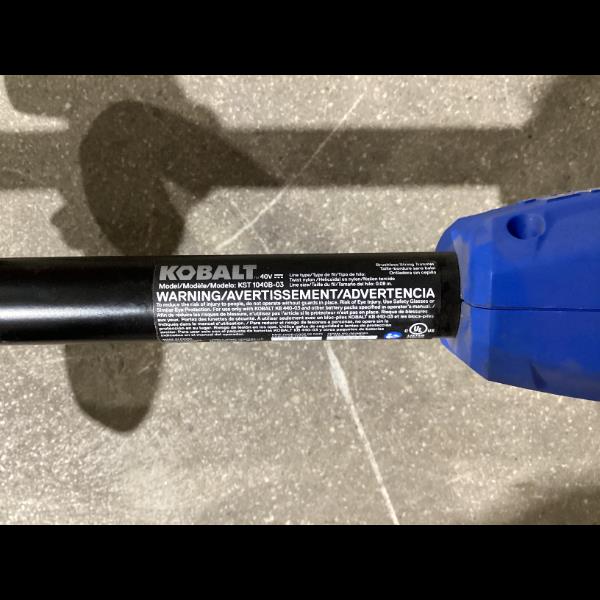 Lot # 1418 KOBALT 40V String Trimmer KST 1040B-03 Used - $90