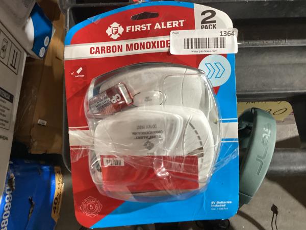 Lot # 1364 First Alert Carbon Monoxide Detector $29