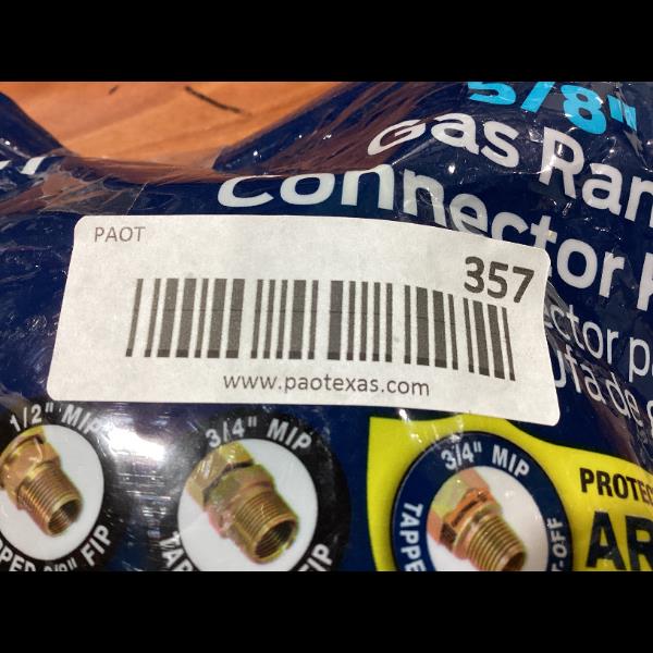 Lot # 357 Eastman 30YE54V480BK Gas Range Connector Kit $35
