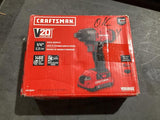 CRAFTSMAN 20V MAX Impact Driver Kit $80