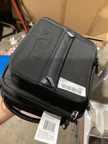 Lot # 483 titan black cooler lunch box $25
