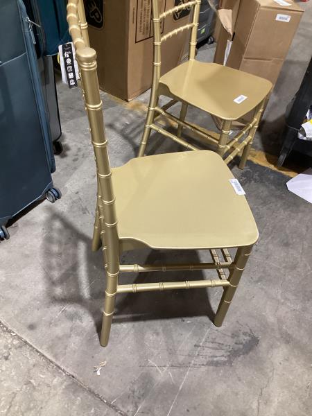 Lot # 1615 Tiffany Gold chair $98