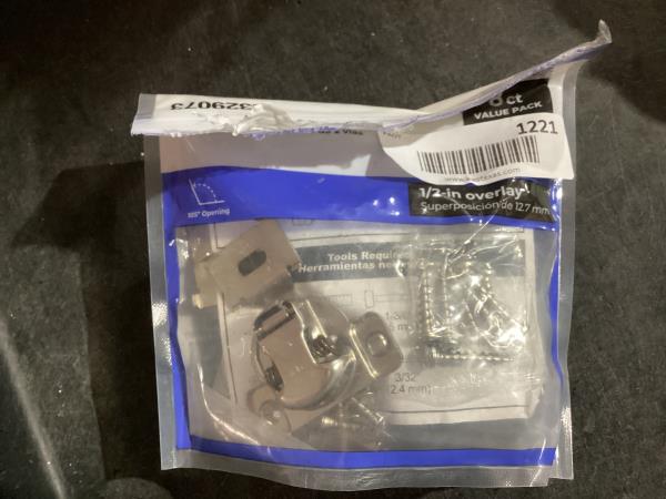Lot # 1221 RELIABILT 105-Degree 1-1/4-in Cabinet Hinge