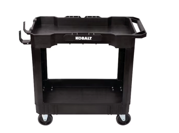 Lot # 1813 Kobalt 32.6" Shelf 500lb Capacity Cart $149