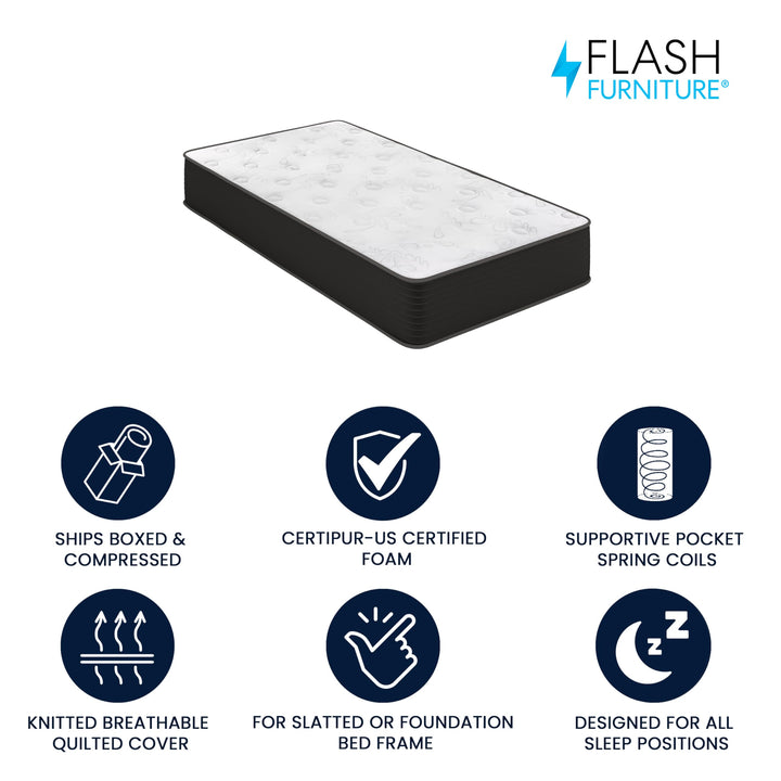 Lot # 2120 Flash Furniture Mattress $184.94