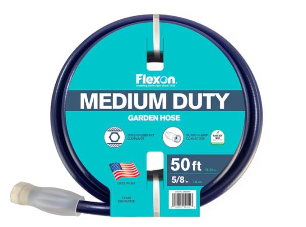 Lot # 471 FLEXON 50ft MediumDuty Vinyl Blue Hose $25