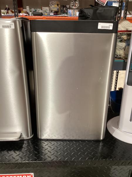 Lot # 2072 Stainless Steel Sensor Trash Can $59