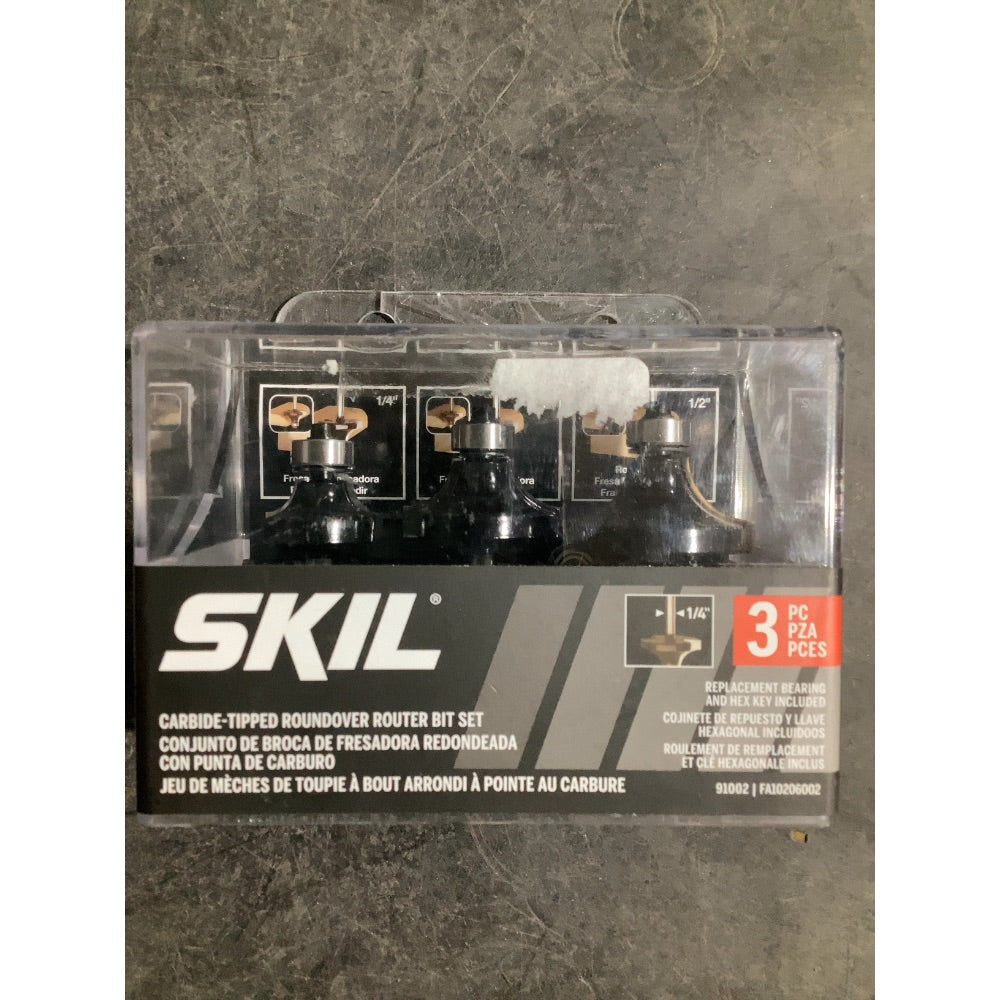 Lot # 860 Skil Router Bits $39.48