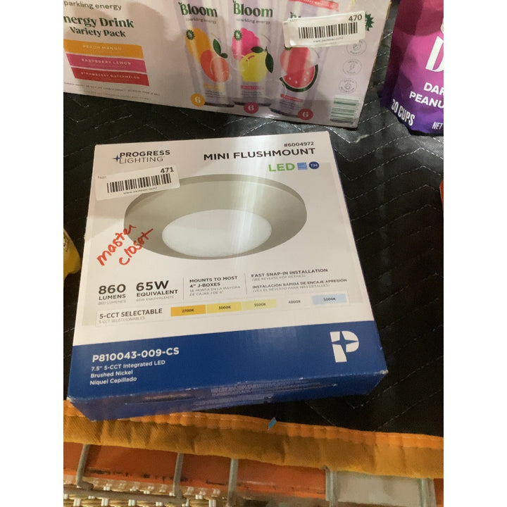 Lot # 471 Mini flushmount led