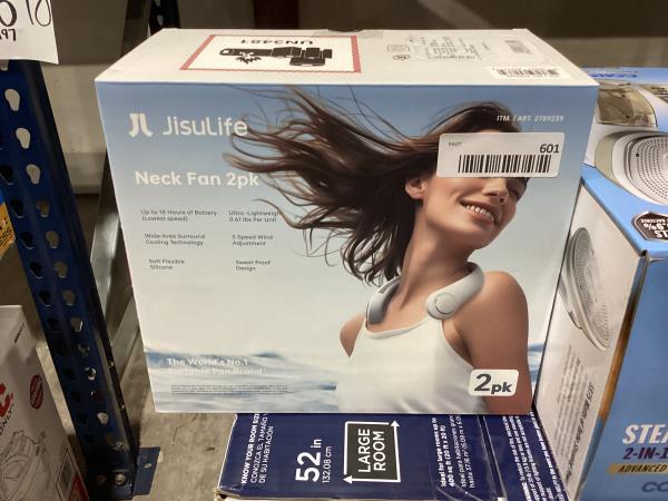 Lot # 601 JisuLife Portable Neck Fan 2pck