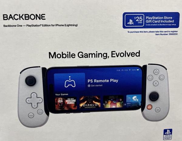 Backbone One Mobile Gaming Controller for iPhone(Lightning)