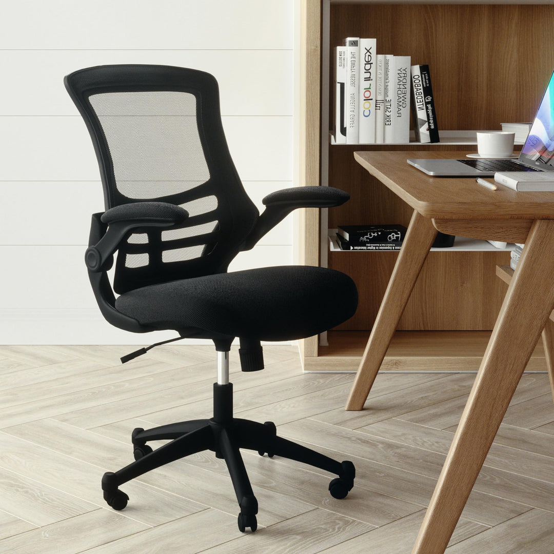 Lot # 1315 Flash Furniture Mid-Back Swivel Office Chair $115